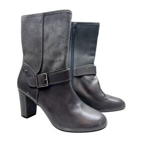 Hush Puppies Thinsulate Gray Ladies Boots Size 8.5 Waterproof